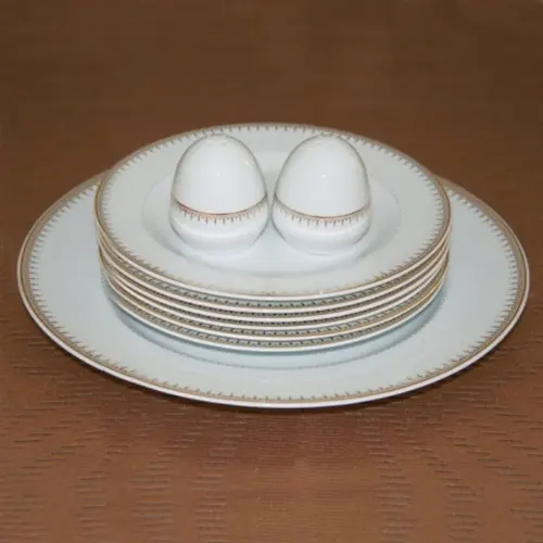 چینی زرین سرویس 6 نفره غذاخوری ایتالیا اف طرح سپیدار