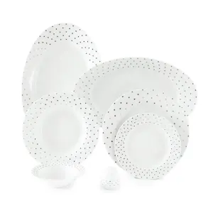 چینی زرین 6 نفره ایتالیا اف اسپاتی پلاتینی