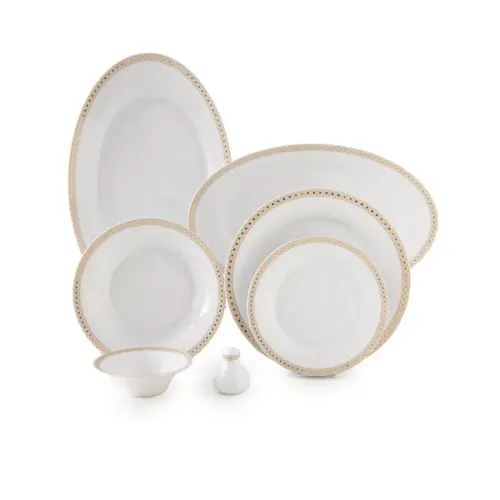 قیمت چینی زرین 6 نفره شهرزاد طرح اسکوآیر