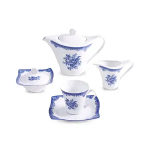 سرویس 17 پارچه چای خوری آسترو طرح فلورانس