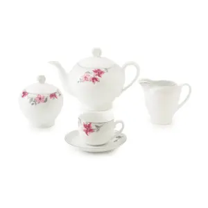 خرید سرویس 17 پارچه چای خوری ایتالیا اف طرح کردوبا