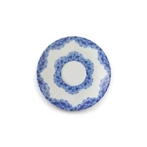 سرویس نعلبکی زیر استکانی چینی زرین گلشید آبی