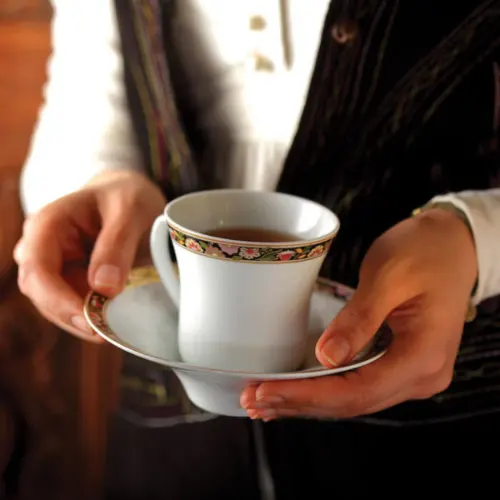 ویژگی‌های سرویس چای خوری گلدن گاردن شهرزاد چینی زرین