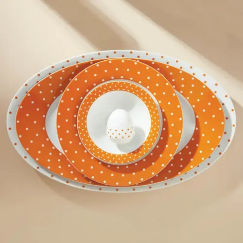 کیفیت سرویس اسپاتی نارنجی چینی زرین