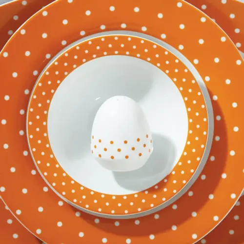 طراحی سرویس اسپاتی نارنجی چینی زرین ایتالیا اف