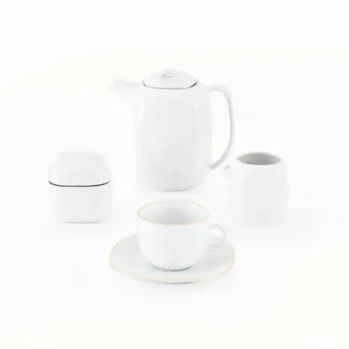 سرویس چینی 17 پارچه چایخوری کواترو چینی زرین با بهترین قیمت