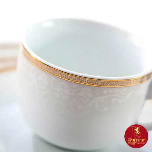 فنجان چینی زرین ریوا طلایی