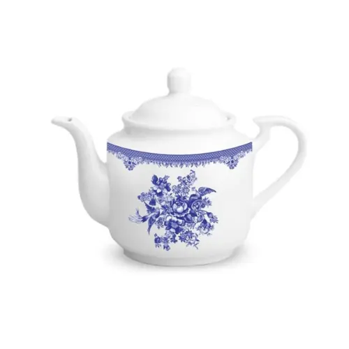 چینی زرین قوری استوانه طرح فلورانس سایز متوسط