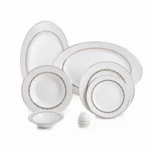 چینی زرین 6 نفره ایتالیا اف هدیه طلایی