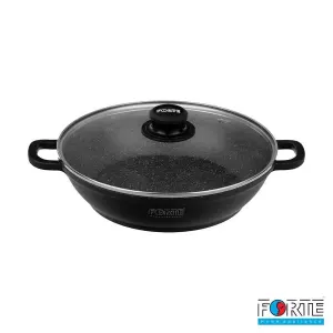 تابه-دودسته-فورته-سایز-28-مشکی