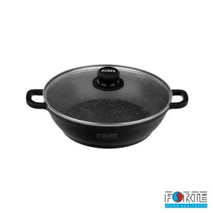 تابه-دودسته-فورته-سایز-24-مشکی