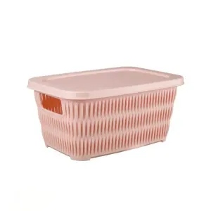 سبد-مستطیل-درب-دار-طرح-بامبو-لیمون-سایز-3-صورتی