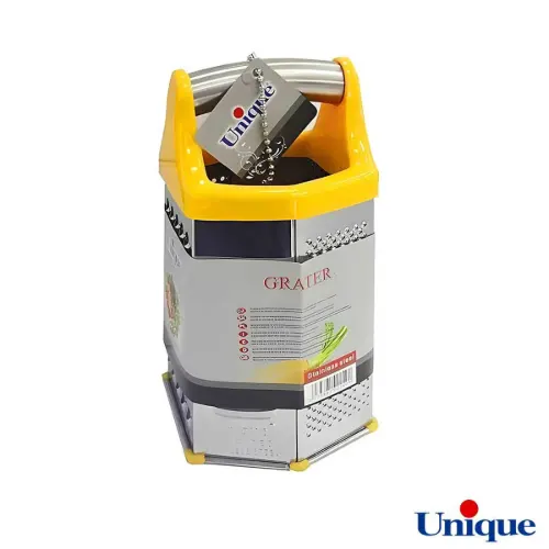 رنده شش گوش یونیک استیل رنگ نارنجی UN-2240