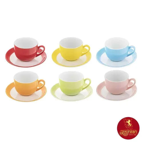 چینی زرین سرویس 12 پارچه چای خوری ایتالیا اف آلگرو