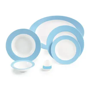 چینی زرین 6 نفره غذاخوری ایتالیا اف آسمان