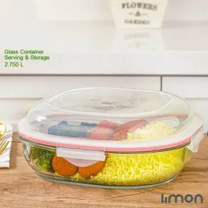 ظرف شیشه ای لیمون دربدار با کیفیت تضمینی