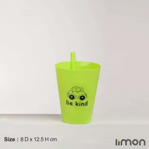 لیوان نی دار لیمون