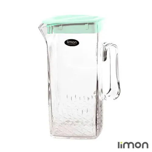 پارچ چهار گوش کریستالی لیمون