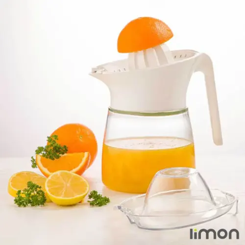 پارچ و آبمیوه گیری دو کاره لیمون سفید