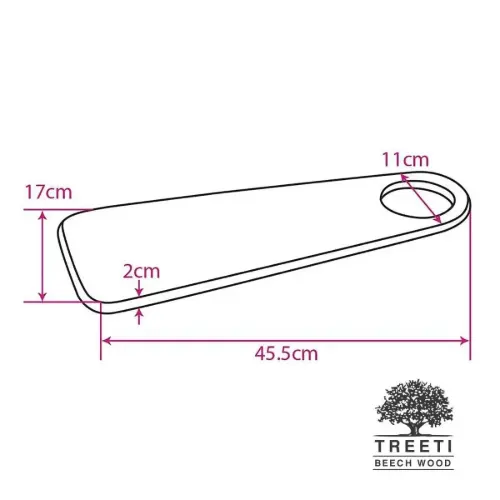 تخته برش چوبی تریتی آفریقایی E2912