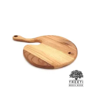 تخته سرو چوبی تریتی گرد دسته دار E2913