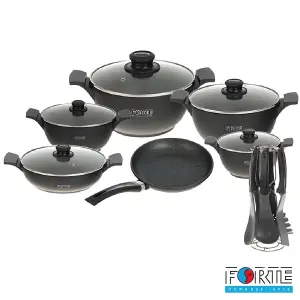 سرویس-پخت-و-پز-18-پارچه-فورته-مدل-اسکار-پلاس-مشکی