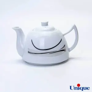 قوری چینی یونیک کد 7547 طرح ساحل