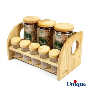 ست پاسماوری چوبی یونیک دو طبقه UN-6129