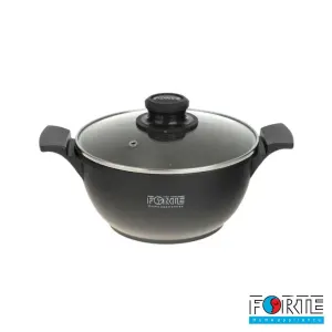 قابلمه سایز 20 اسکار گرانیتی مشکی فورته