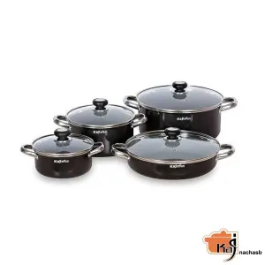 سرویس 8 پارچه درب پیرکس لینا PTFE نوک مدادی کاج نچسب