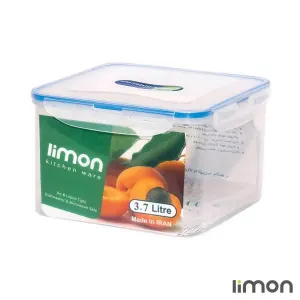 ظرف فریزری مربع 3/7 لیتری لیمون