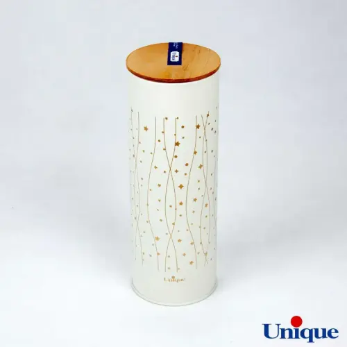 سرویس آشپزخانه 19 پارچه فانتزی درب بامبو طرح ستاره جنگلی یونیک UN-8088