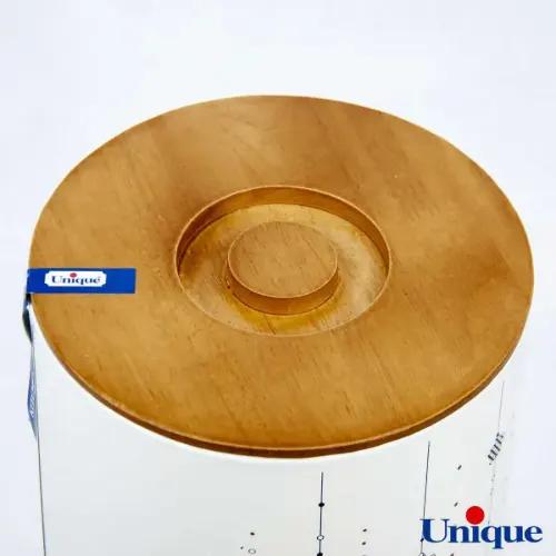 سرویس آشپزخانه 19 پارچه فانتزی درب بامبو طرح ستاره آویز یونیک UN-8096