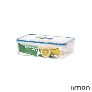 ظرف فریزری مستطیلی 1/6 لیتری لیمون
