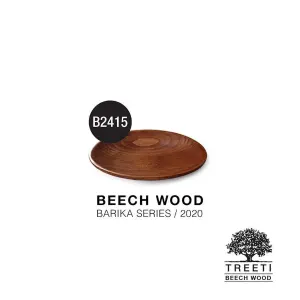 بشقاب چوبی گرد تیریتی کوچک B2415