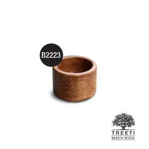 سس خوری چوبی گرد تیریتی کوچک 3.9 سانتی B2223