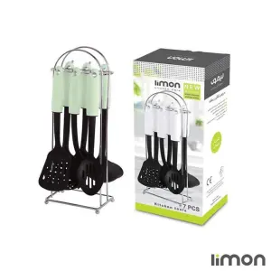 ست کفگیر و ملاقه لیمون 1216 سبز