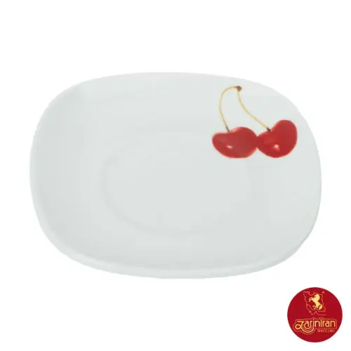 چینی زرین سرویس 12 پارچه چای خوری هما طرح تروپیکال