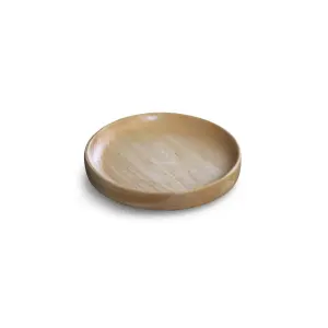 زیر لیوانی چوبی گرد نارون کوچک R2424