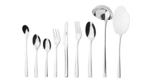 خرید قسطی سرویس 86 پارچه ناب استیل فلورانس براق