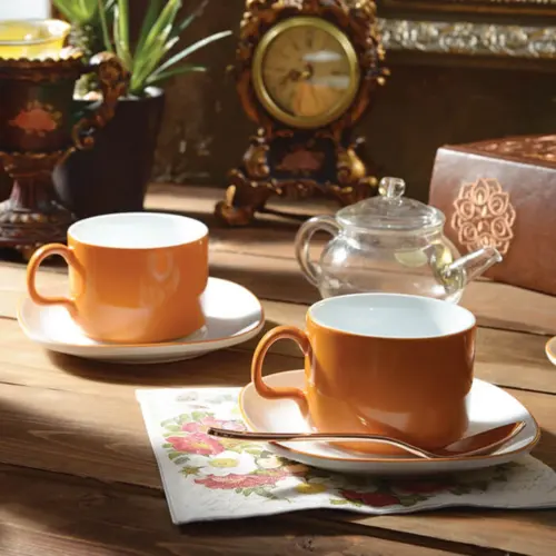 سرویس چینی 12 پارچه چای خوری هماکلاس چینی زرین بالنو دیژون