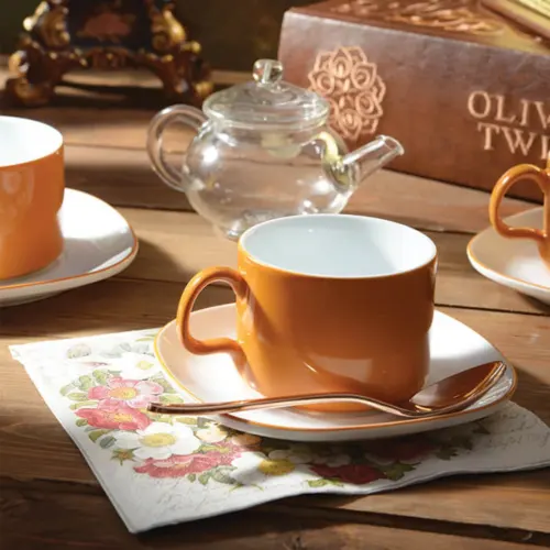 سرویس چینی 12 پارچه چای خوری هماکلاس چینی زرین بالنو دیژون