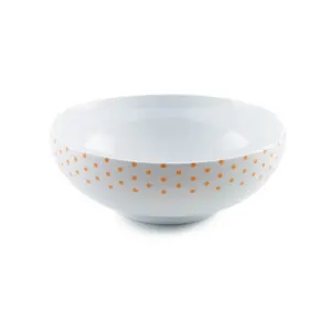 چینی زرین پیاله سایز 25 اسپاتی نارنجی