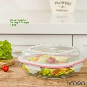 ظرف-شیشه-ای-سرو-و-نگهداری-دربدار-1.25-لیتر-لیمون