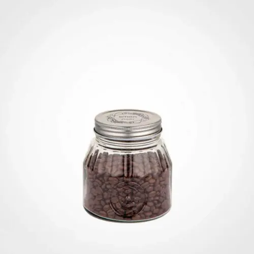 بانکه--شیشه-ای-890-میلی-لیتر-درب-فلزی-لیمون