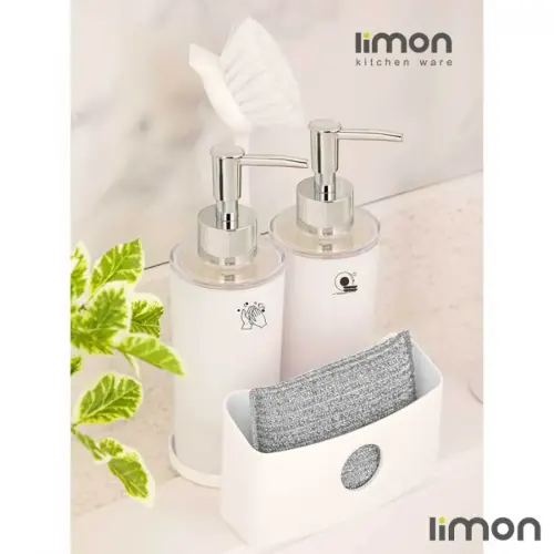 ست جا مایعی 2 قلو لیمون