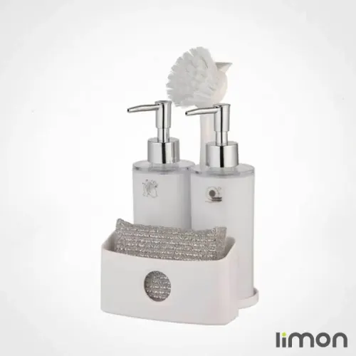 ست جا مایعی 2 قلو لیمون