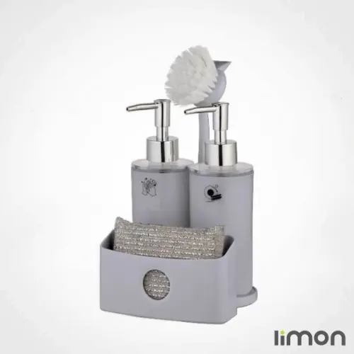 ست جا مایعی 2 قلو لیمون