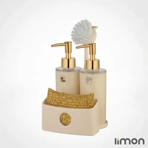 ست جا مایعی 2 قلو لیمون