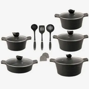 سرویس-پخت-و-پز-13-یونیک-مدل-لاین-مشکی-UN-7898